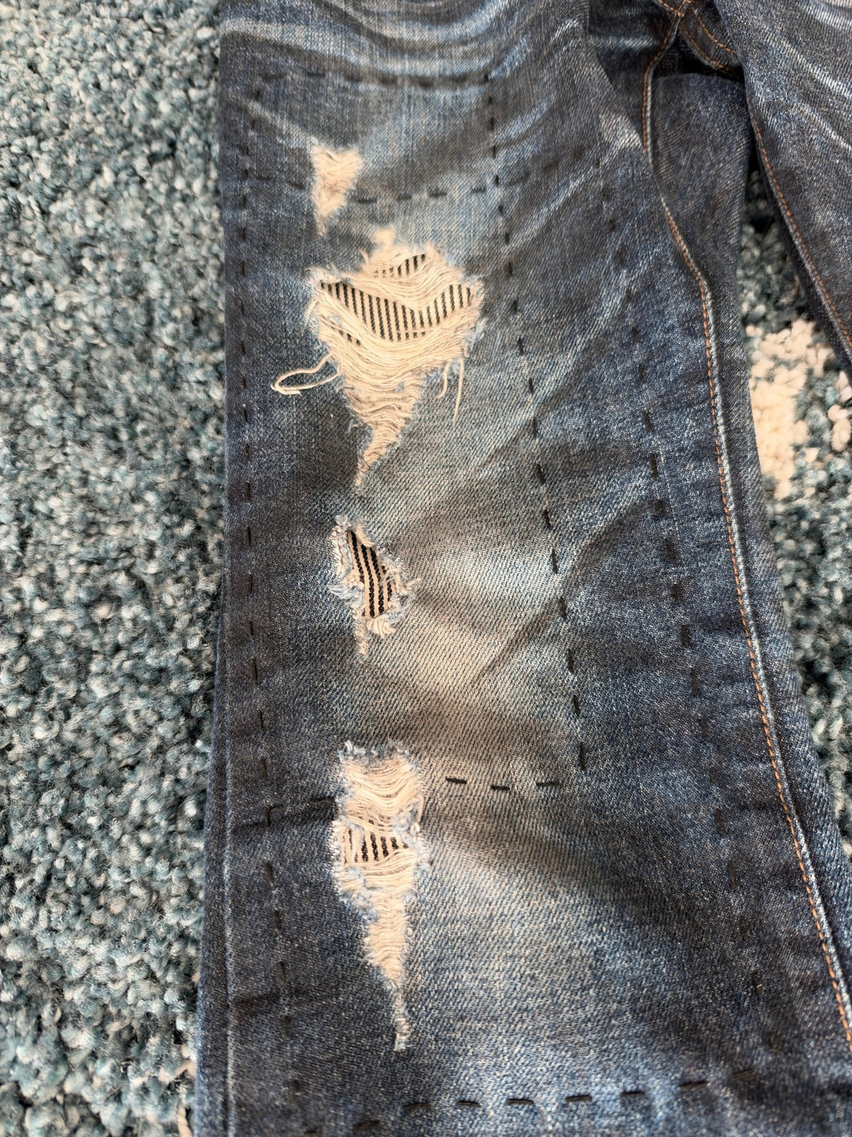Fuga 00’s Scar Stitched Pants - wintexarchive