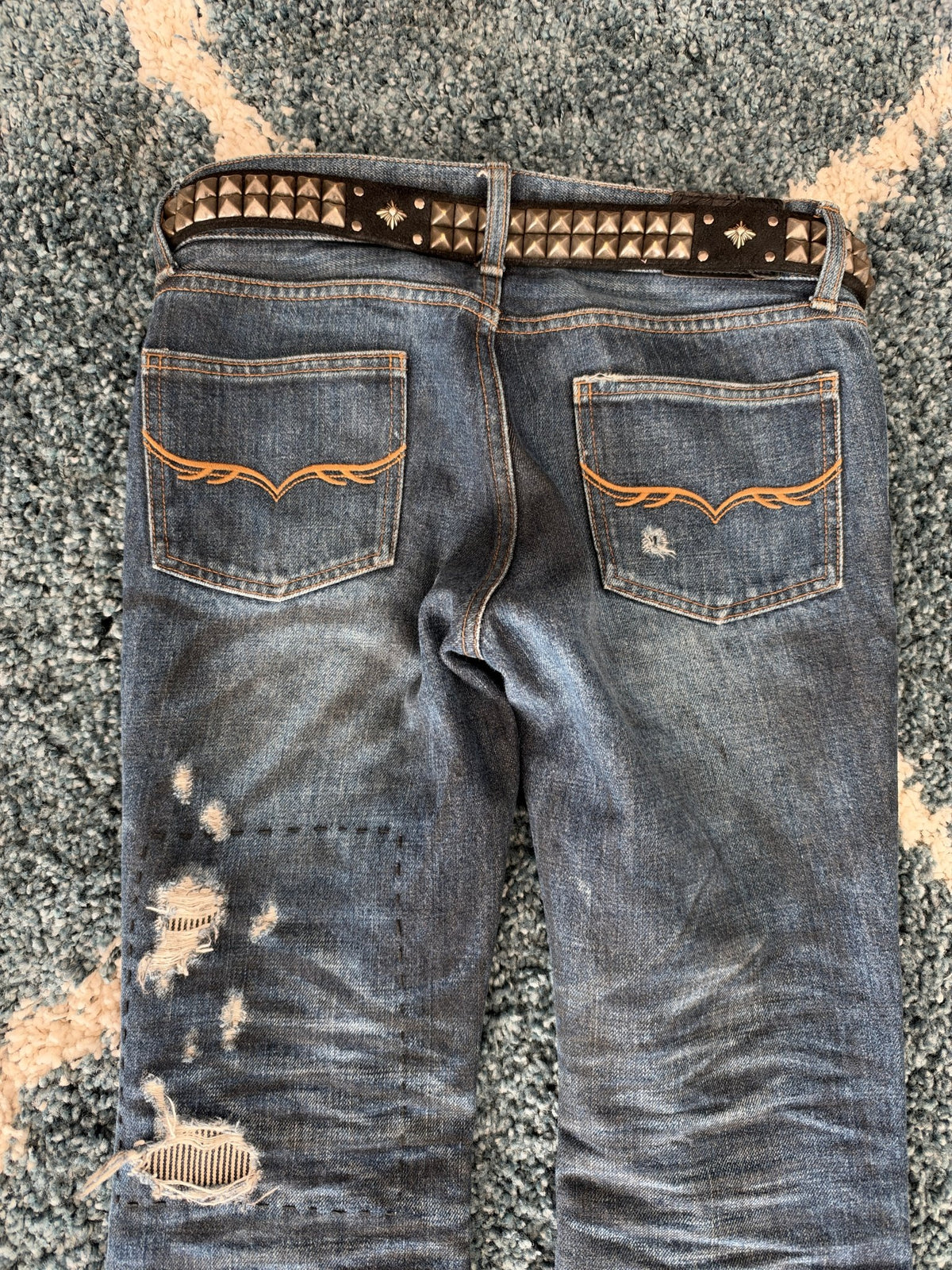 Fuga 00’s Scar Stitched Pants - wintexarchive