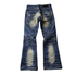 FUGA full whisker back flared denim - wintexarchive