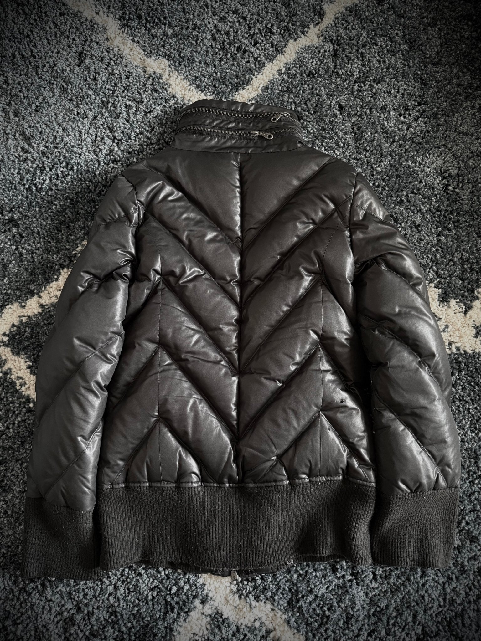 FUGA TITAN double neck zipper Jacket - wintexarchive