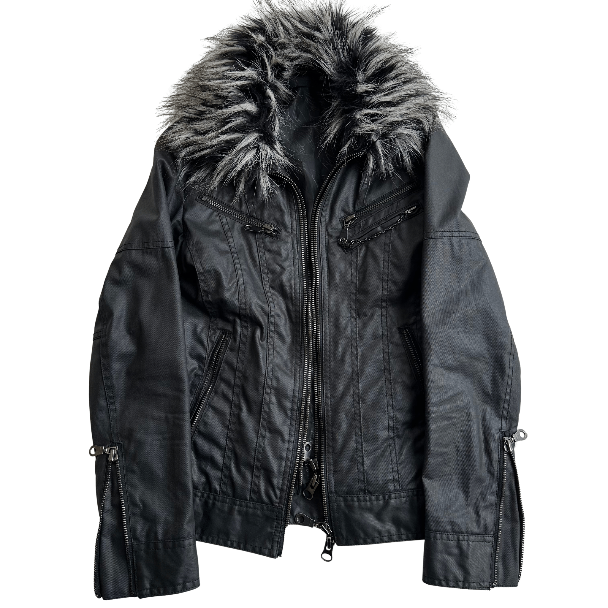 Fuga waxed fur rider Jacket - wintexarchive