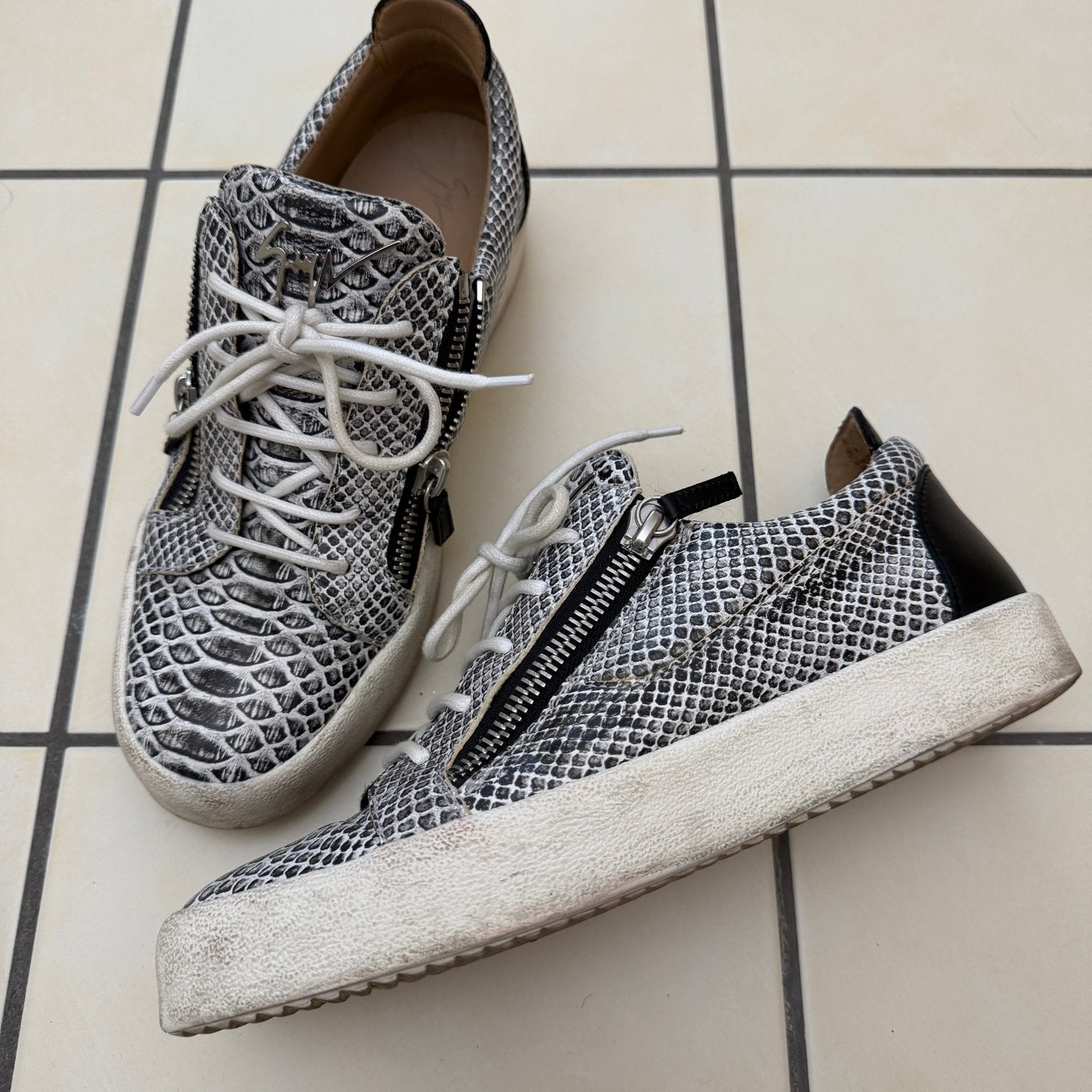 Giuseppe Zanotti Exo Skeleton Sneaker - wintexarchive