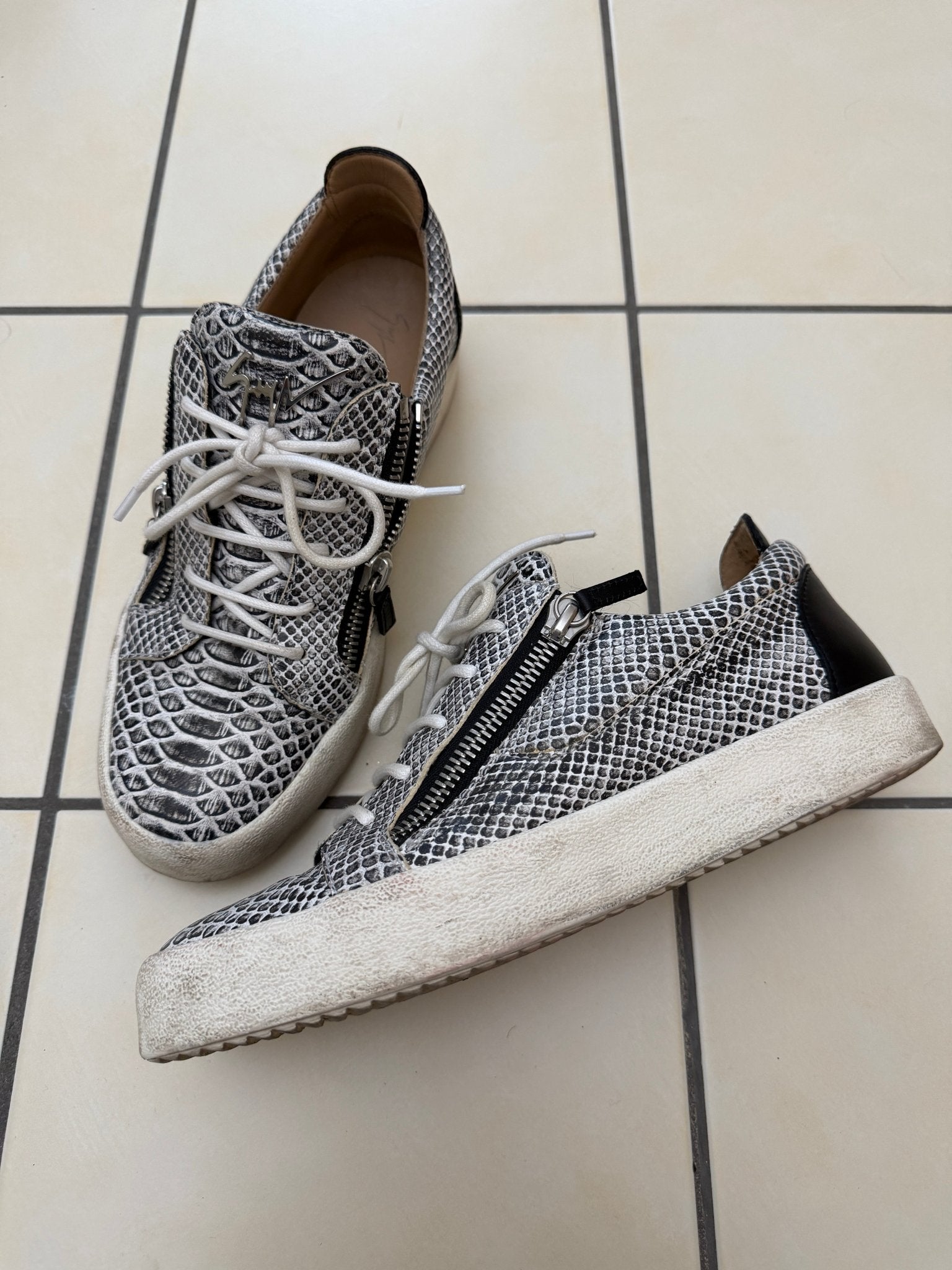 Giuseppe Zanotti Exo Skeleton Sneaker - wintexarchive