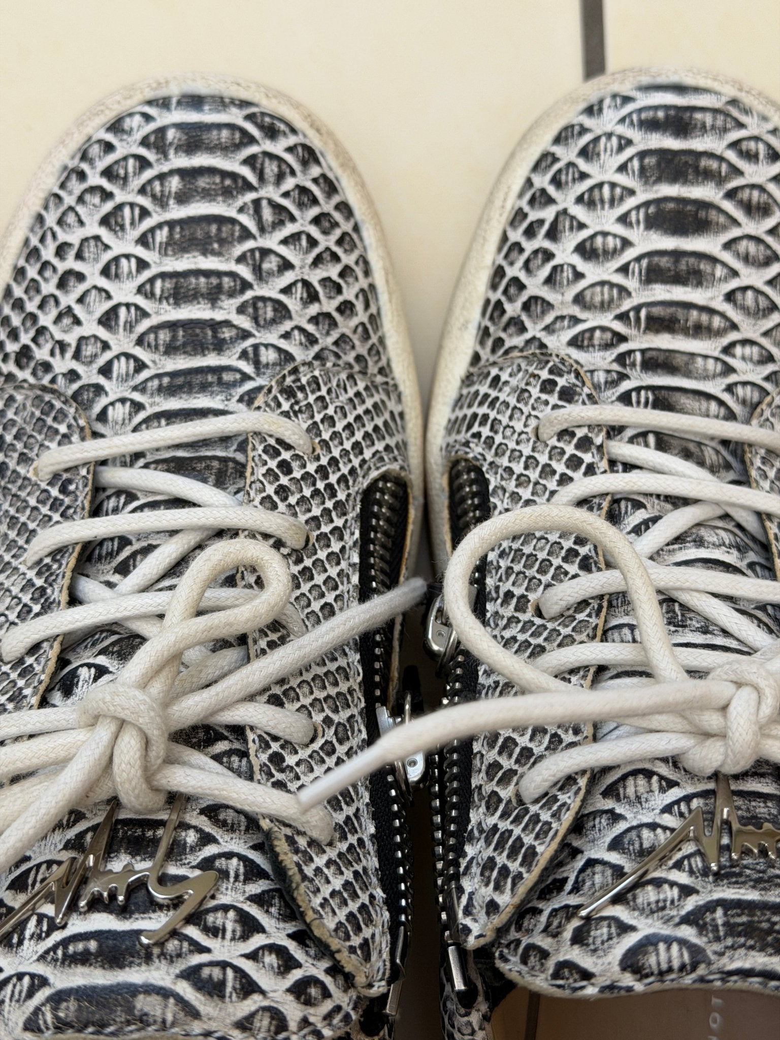 Giuseppe Zanotti Exo Skeleton Sneaker - wintexarchive