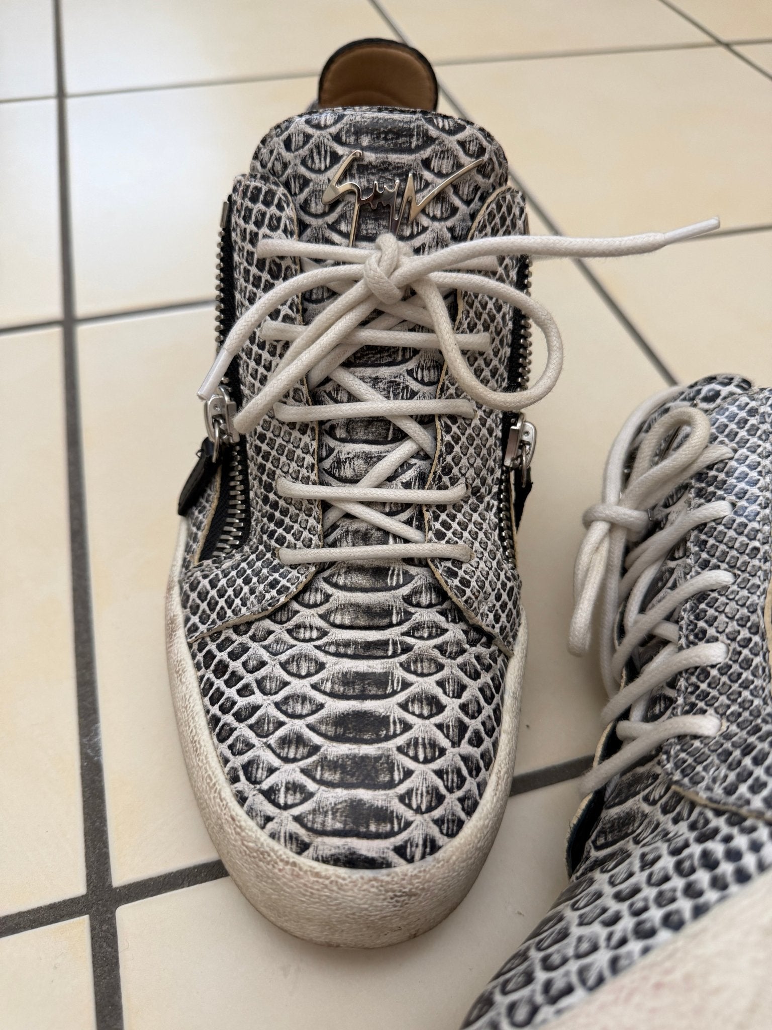 Giuseppe Zanotti Exo Skeleton Sneaker - wintexarchive