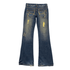 Glad News Zipper Bootcut Pants - wintexarchive