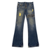 Glad News Zipper Bootcut Pants - wintexarchive