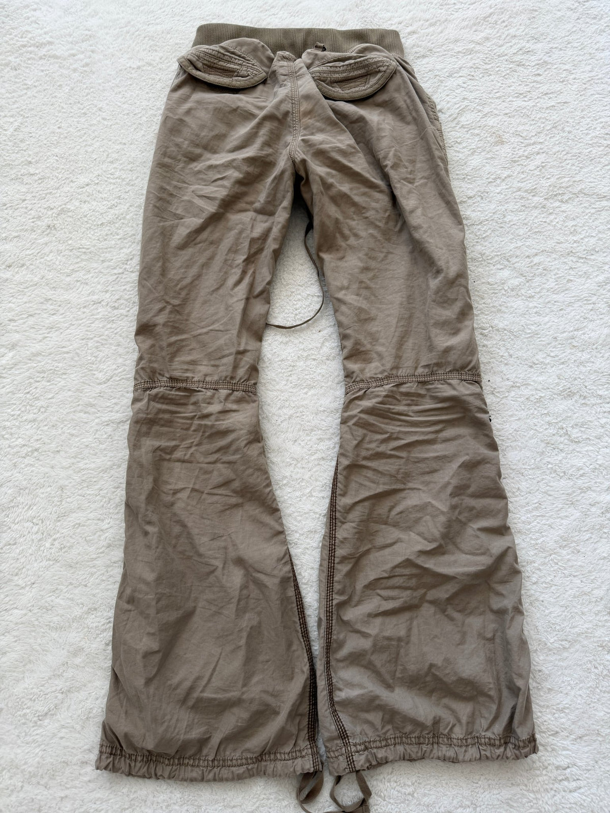 G.O.A Fur Attachment Militray Cargo Pants - wintexarchive