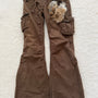 G.O.A. Rustic Rabbit Fur Cargo Pants - wintexarchive