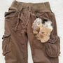 G.O.A. Rustic Rabbit Fur Cargo Pants - wintexarchive