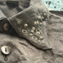 Grow hidden chain & studs dress shirt - wintexarchive