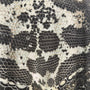 Ifsixwasnine Black snakeskin Tank Top - wintexarchive