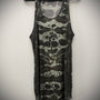 Ifsixwasnine Black snakeskin Tank Top - wintexarchive