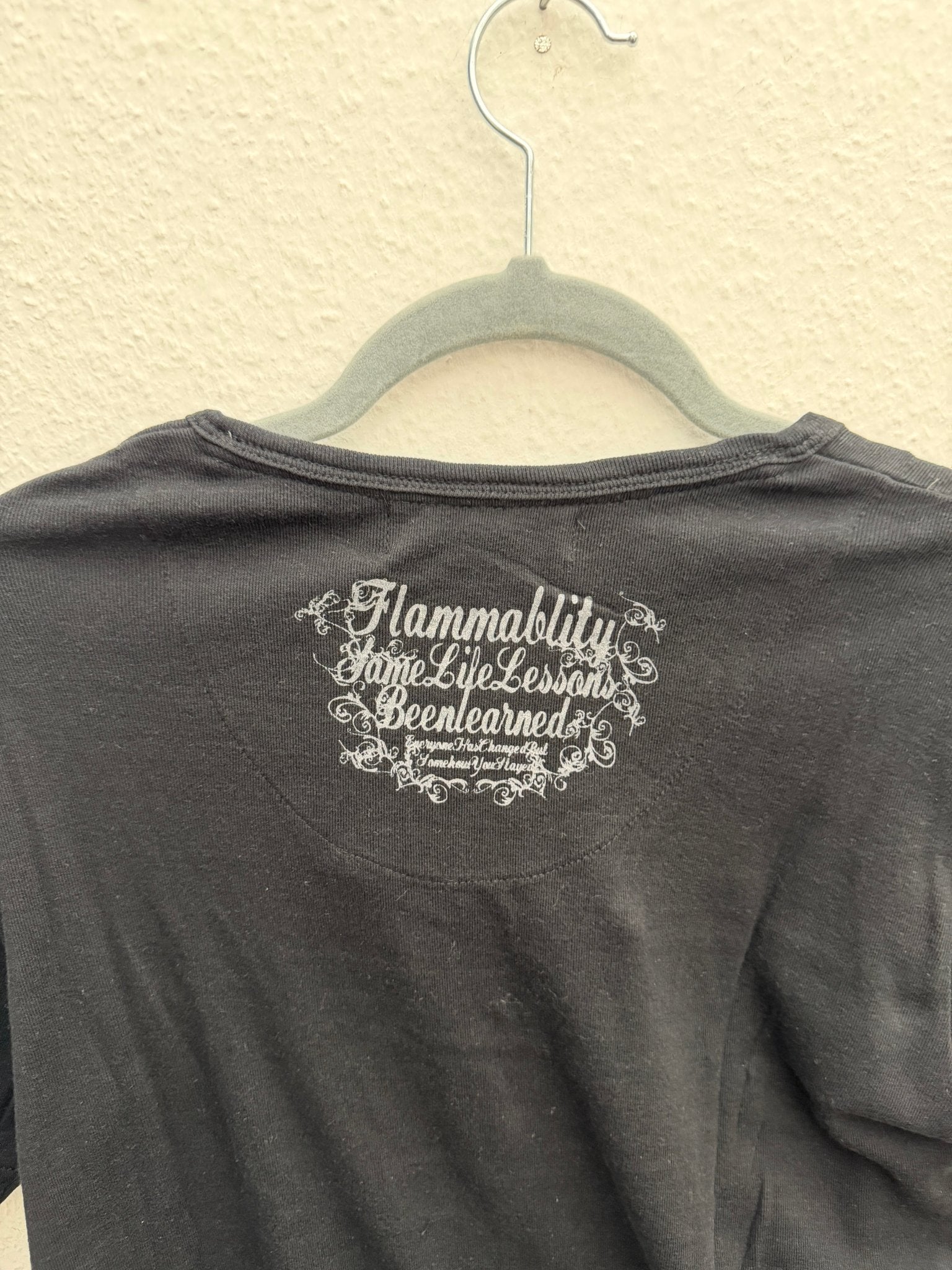 In The Artic Double Layered Laced Up Poem Shirt - wintexarchive