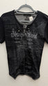 In The Artic Double Layered Laced Up Poem Shirt - wintexarchive