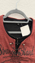 In The Attic Double Layered Laced Up Poem Shirt - wintexarchive