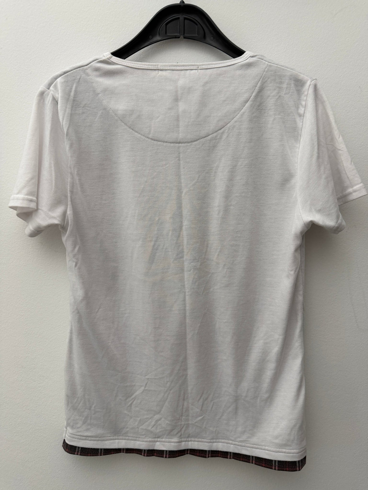In The Attic Double Layered Poem Check Shirt - wintexarchive