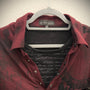 In The Attic Double Layered Zipper Poem Polo Shirt - wintexarchive