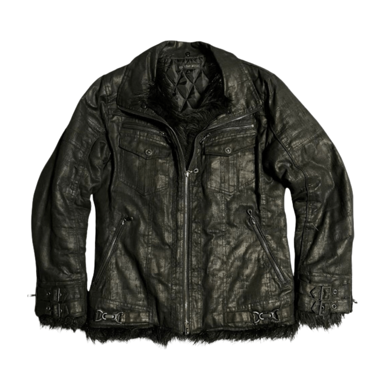 In the attic fur rider jacket - wintexarchive