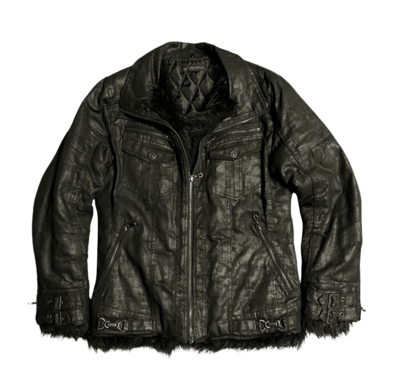 In the attic fur rider jacket - wintexarchive