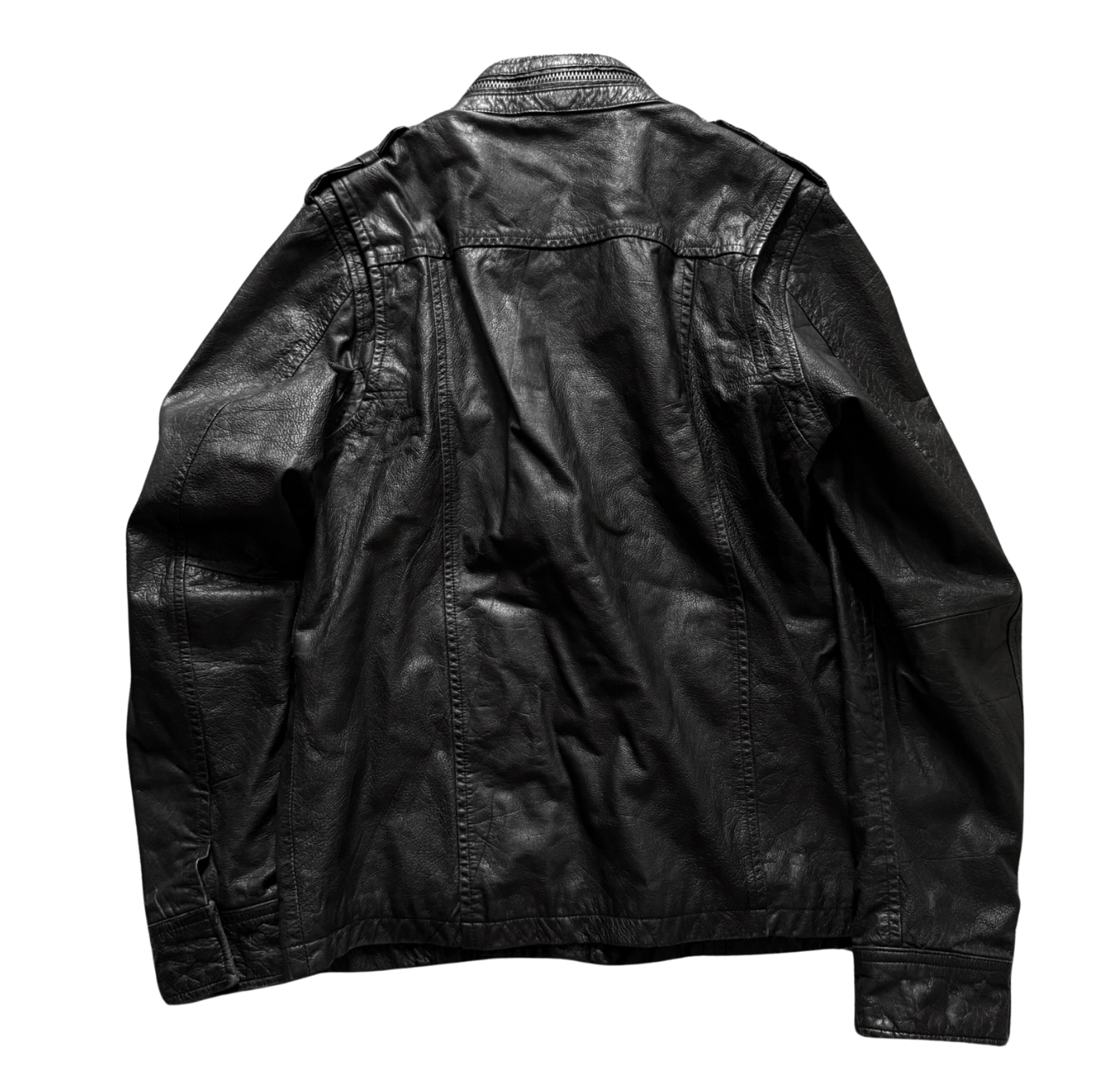 In The Attic Hathaway Leather Jacket - wintexarchive