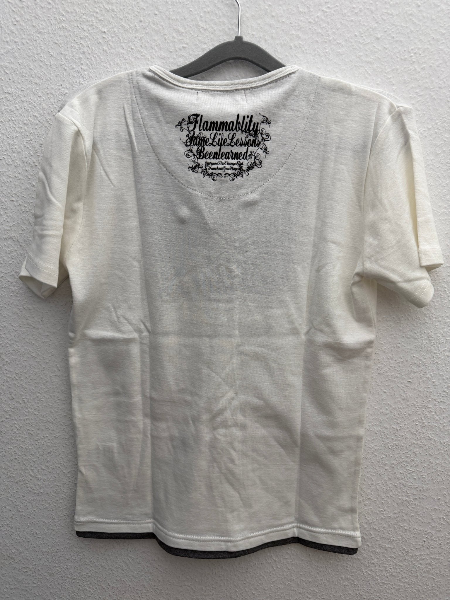 In The Attic Laced Up Double Layer Poem Shirt - wintexarchive