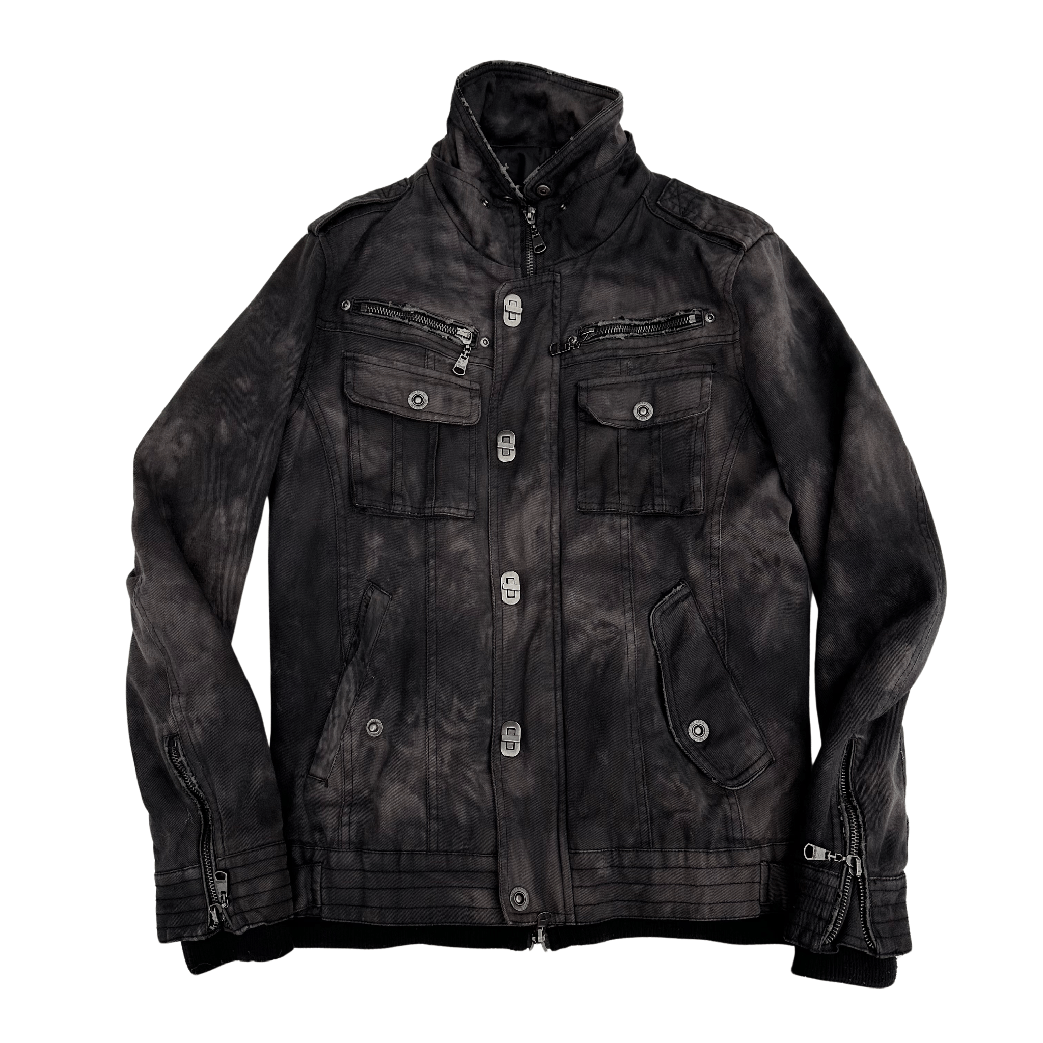 In the attic military washed Jacket - wintexarchive
