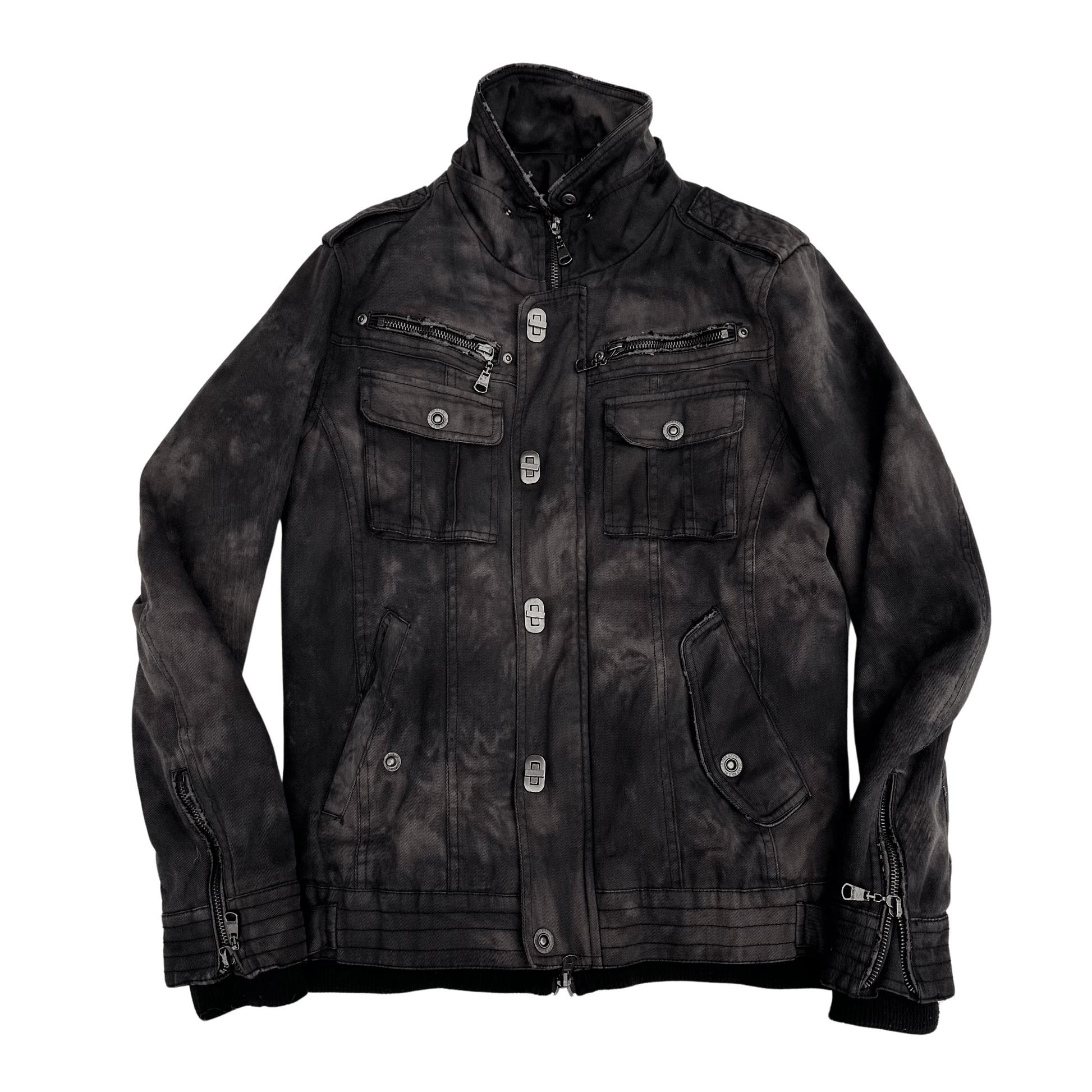 In the attic military washed Jacket - wintexarchive