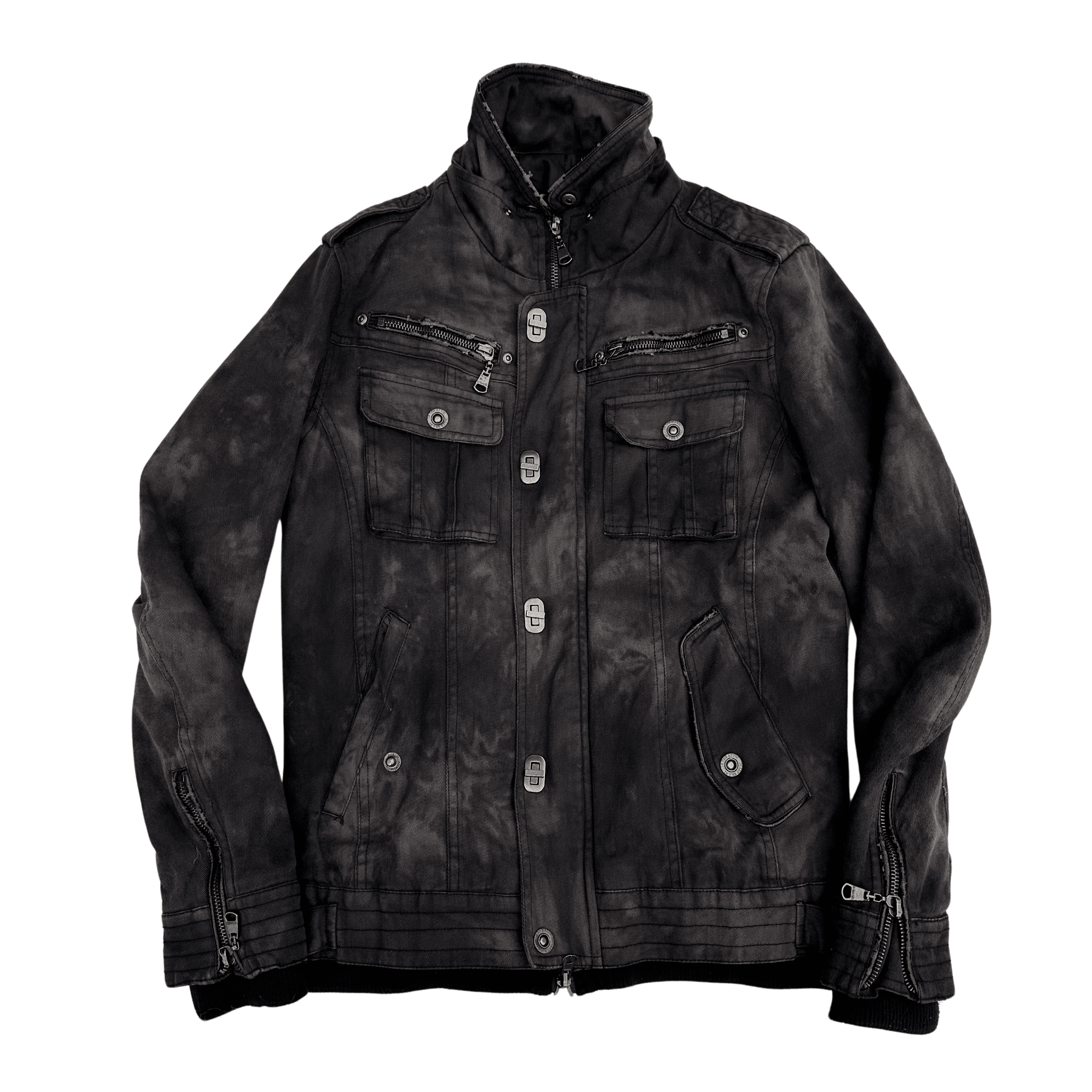 In the attic military washed Jacket - wintexarchive