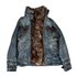 In the attic mud washed fur jacket - wintexarchive