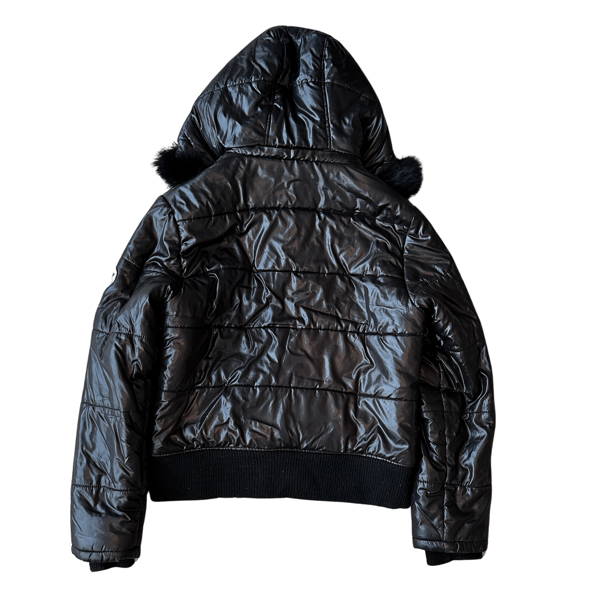 In The Attic Patched Fur Jacket - wintexarchive