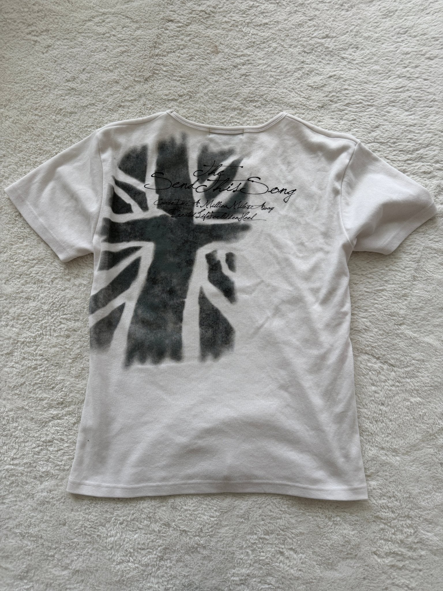 In The Attic Patched Poem Shirt - wintexarchive