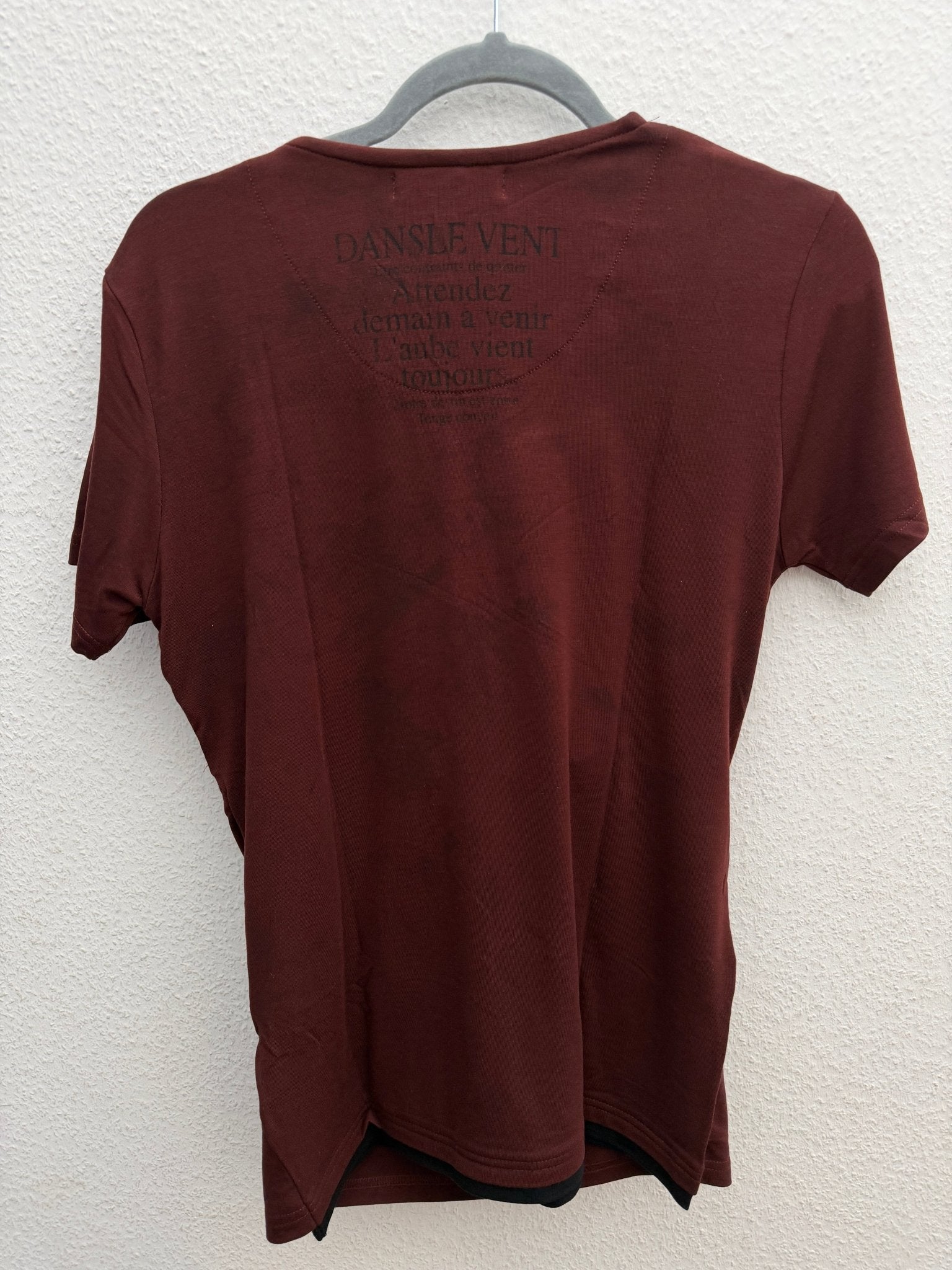 In the Attic TRIPPLE ZIPPER Poem Shirt - wintexarchive