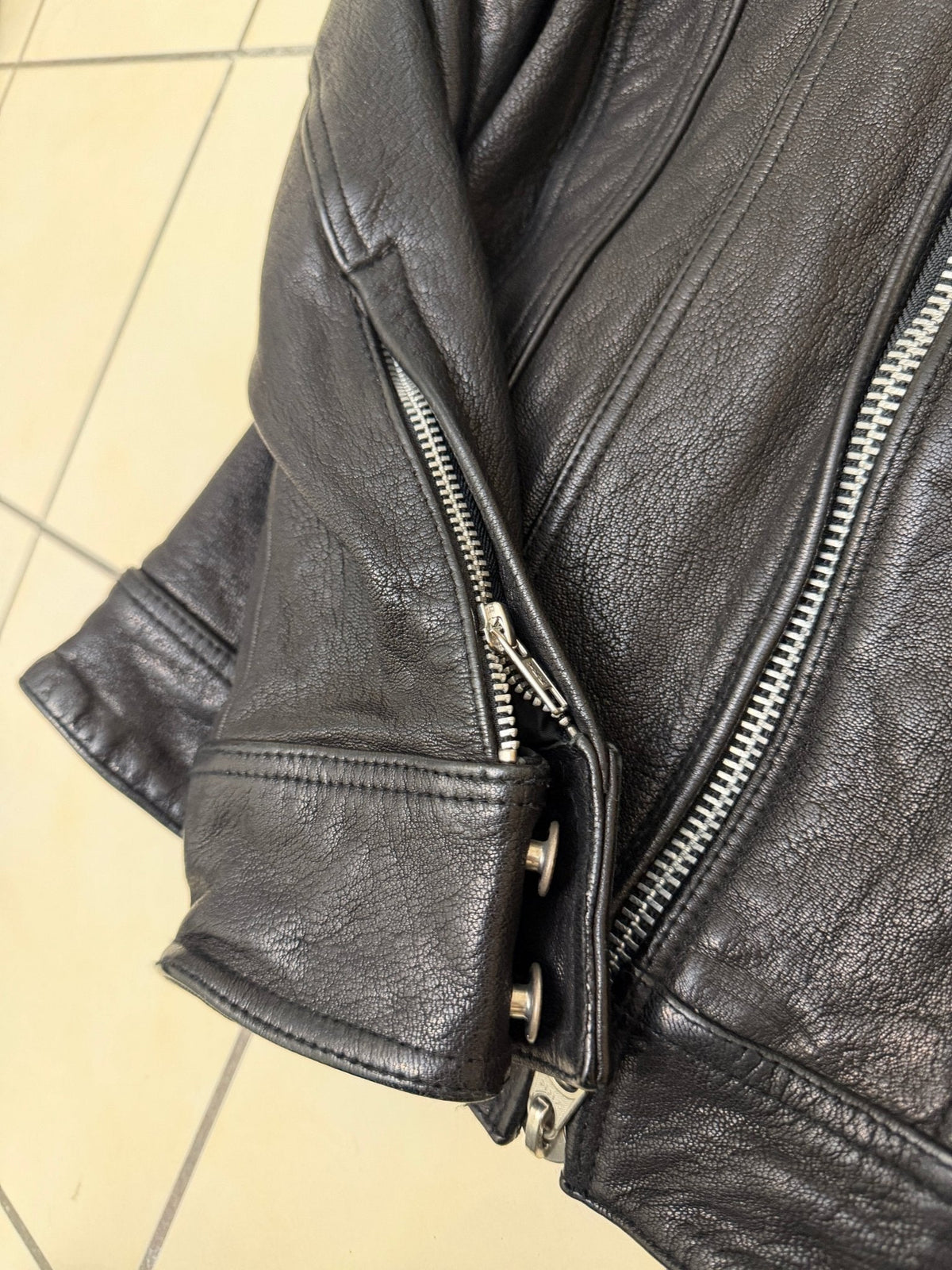 Jack Rose 00‘s Crow Collar Skull Leather Jacket - wintexarchive