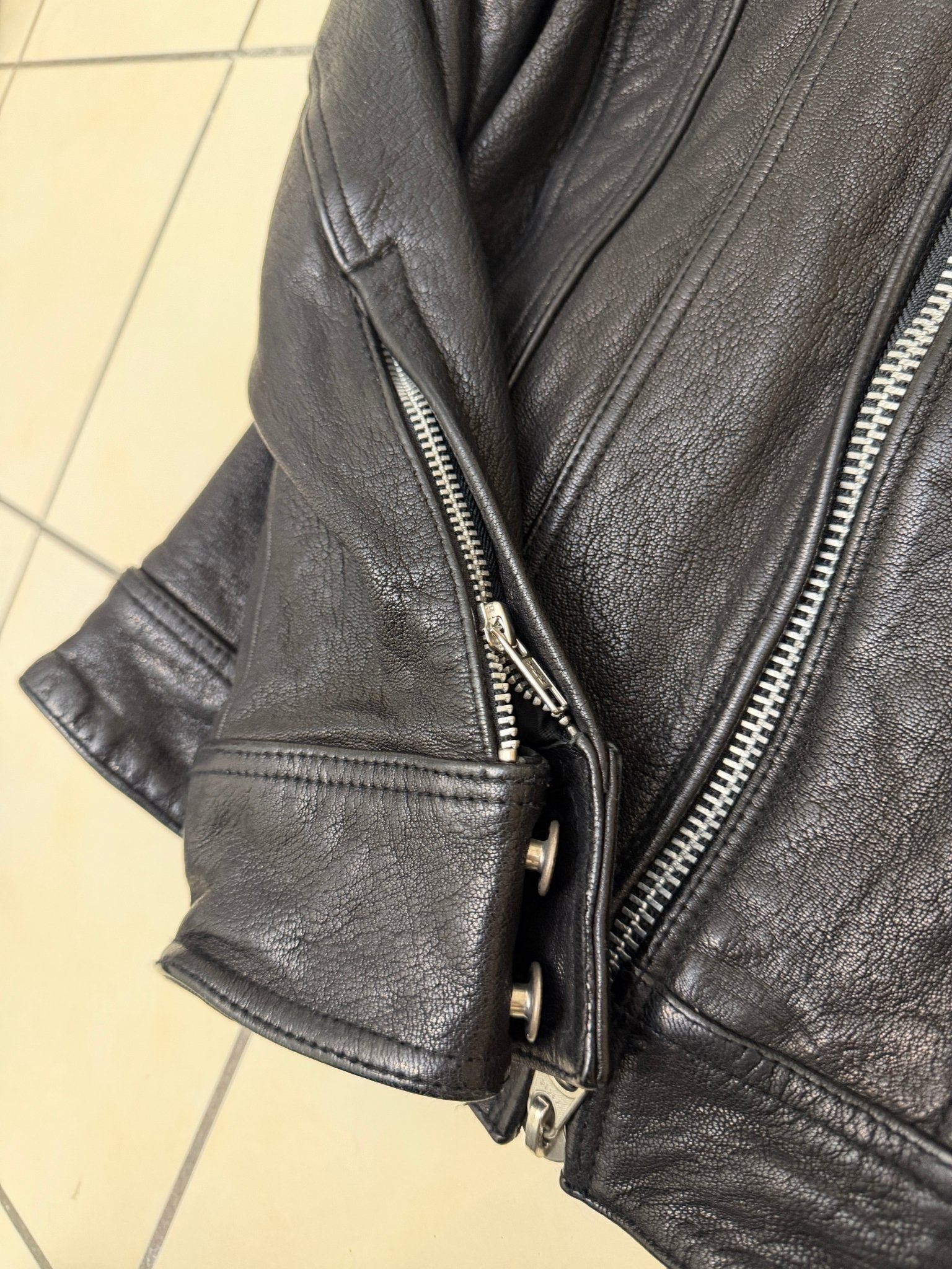Jack Rose 00‘s Crow Collar Skull Leather Jacket - wintexarchive