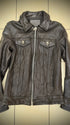 Jack Rose 00‘s Crow Collar Skull Leather Jacket - wintexarchive
