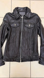 Jack Rose 00‘s Crow Collar Skull Leather Jacket - wintexarchive