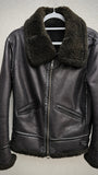 Jack Rose Cracked Wax Fur Jacket - wintexarchive