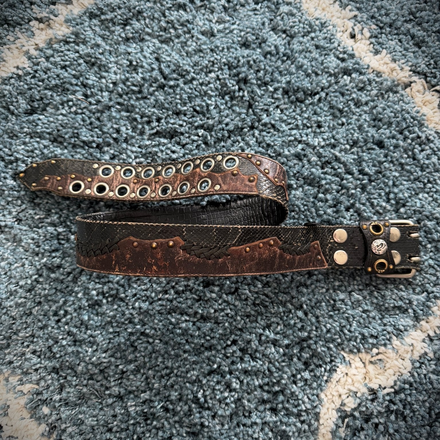 KMRII OG SNAKE & CROC BELT - wintexarchive