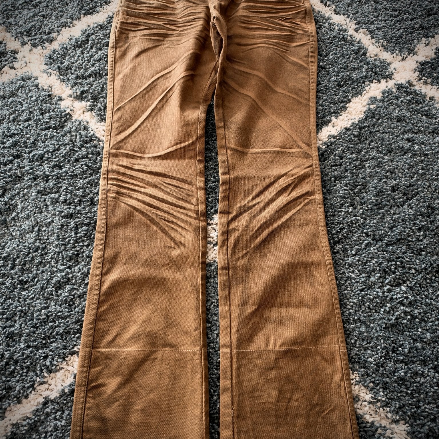 La Gate Clawmark Giraffe Bootcut Pants - wintexarchive