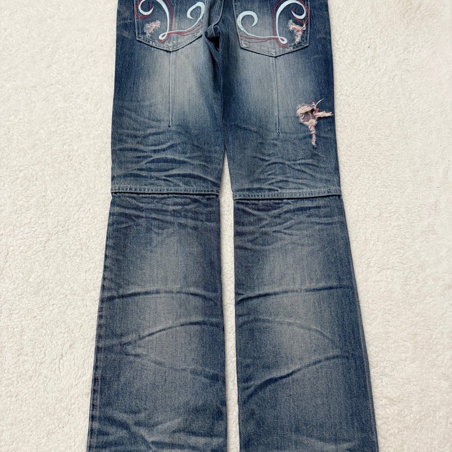 Lagust Studded Flamingo Bootcut Pants - wintexarchive