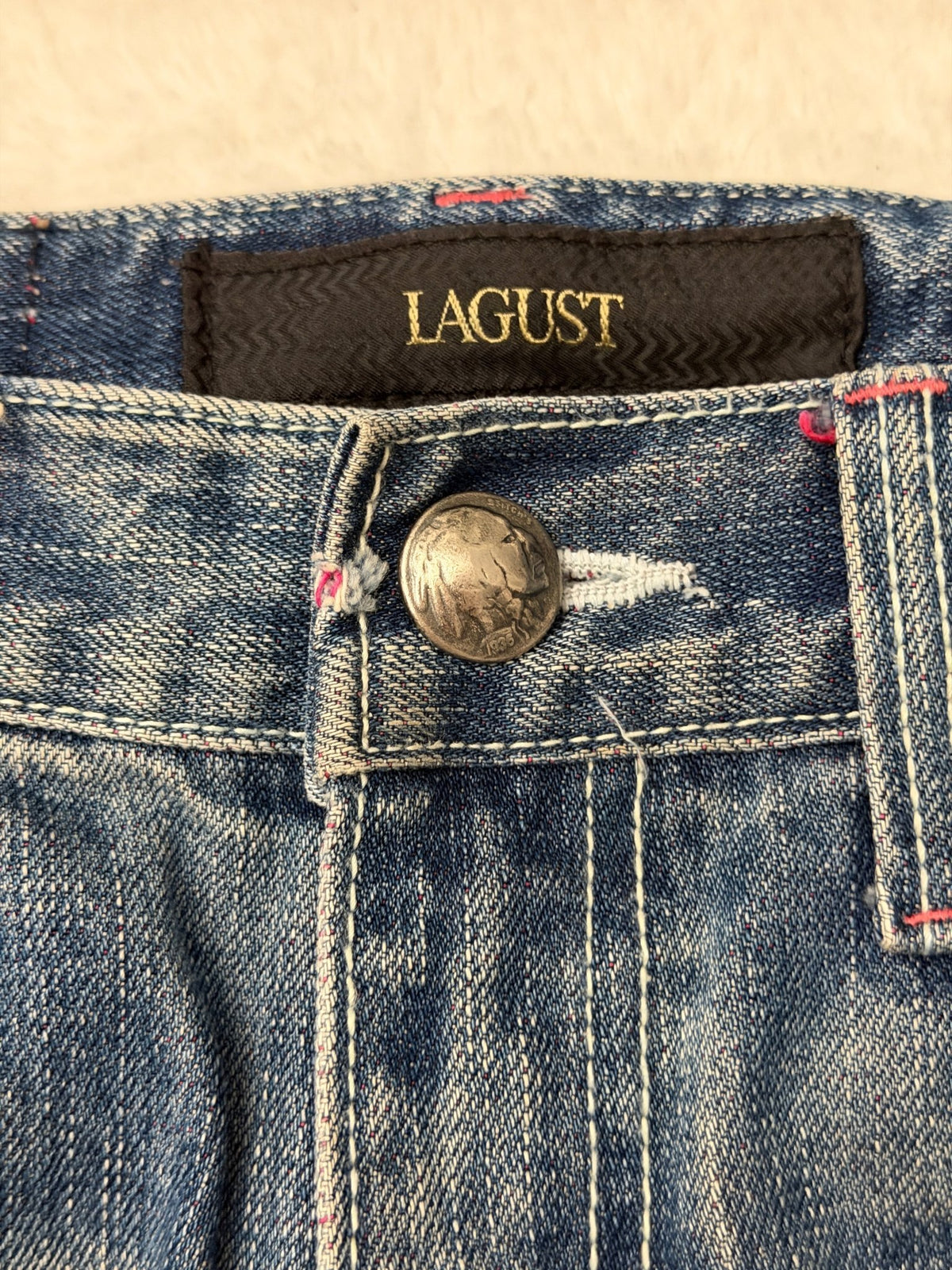 Lagust Studded Flamingo Bootcut Pants - wintexarchive