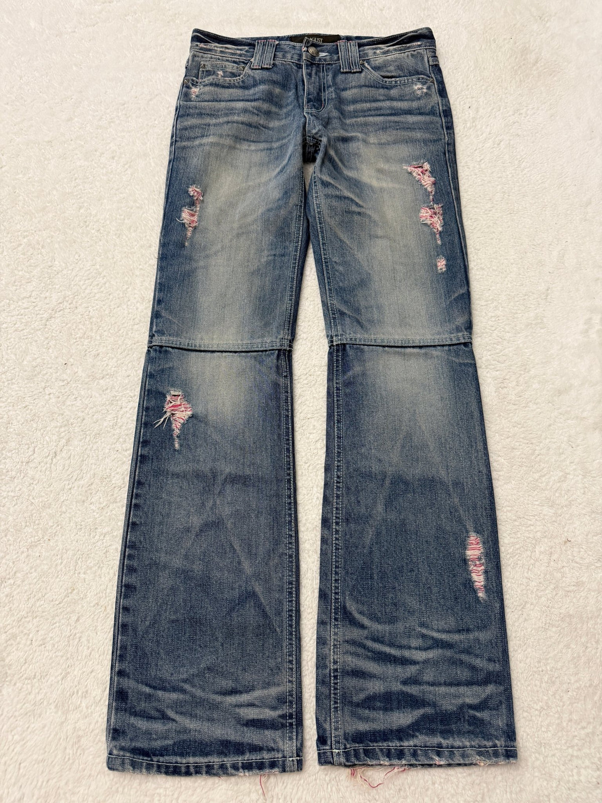 Lagust Studded Flamingo Bootcut Pants - wintexarchive
