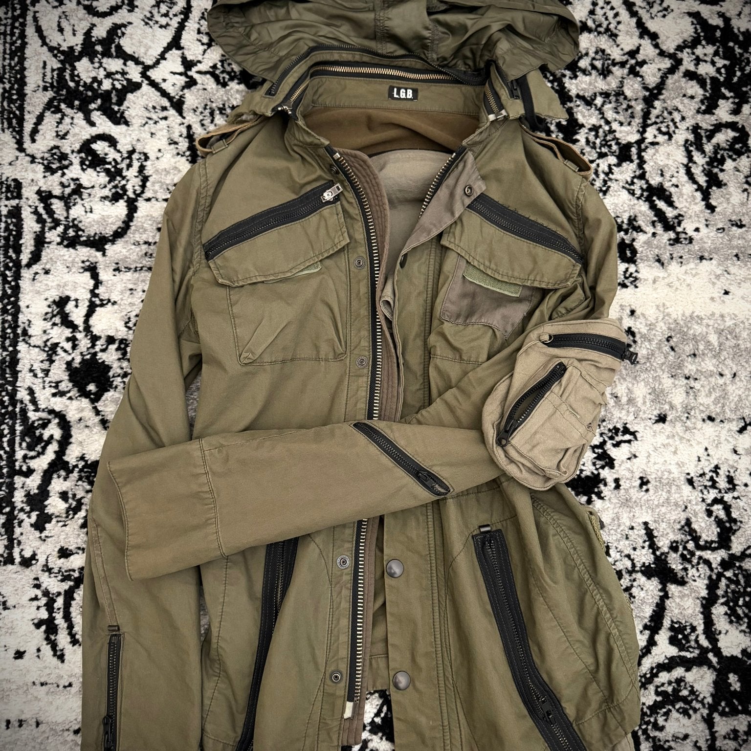 L.G.B. Backzipp 3D Pockets Jacket - wintexarchive