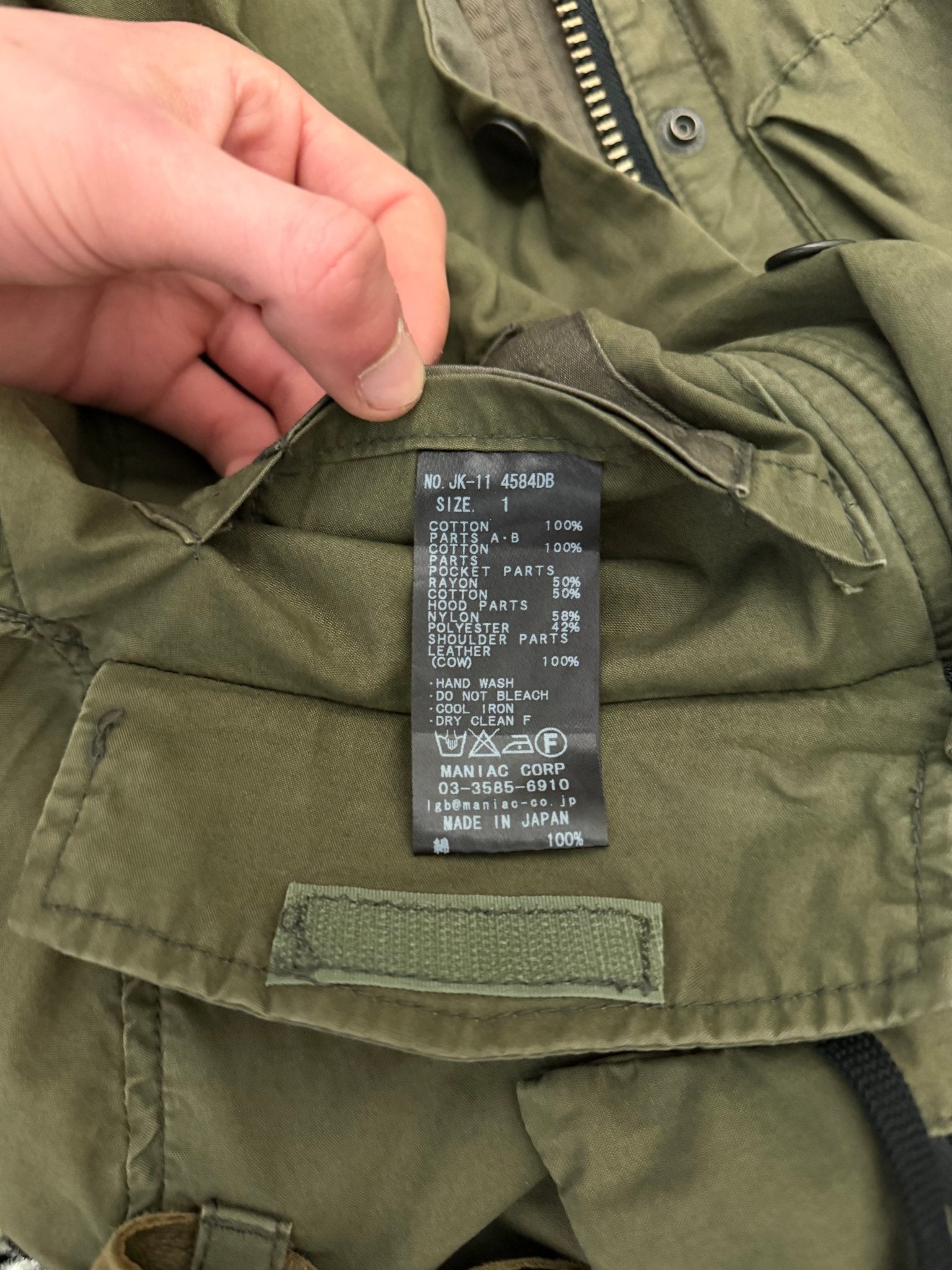 L.G.B. Backzipp 3D Pockets Jacket - wintexarchive