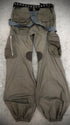 L.G.B. Banana Parachute Cargo Suspender pants - wintexarchive