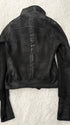 L.G.B NightHawk Asymetrical Cracked Waxed Jacket - wintexarchive