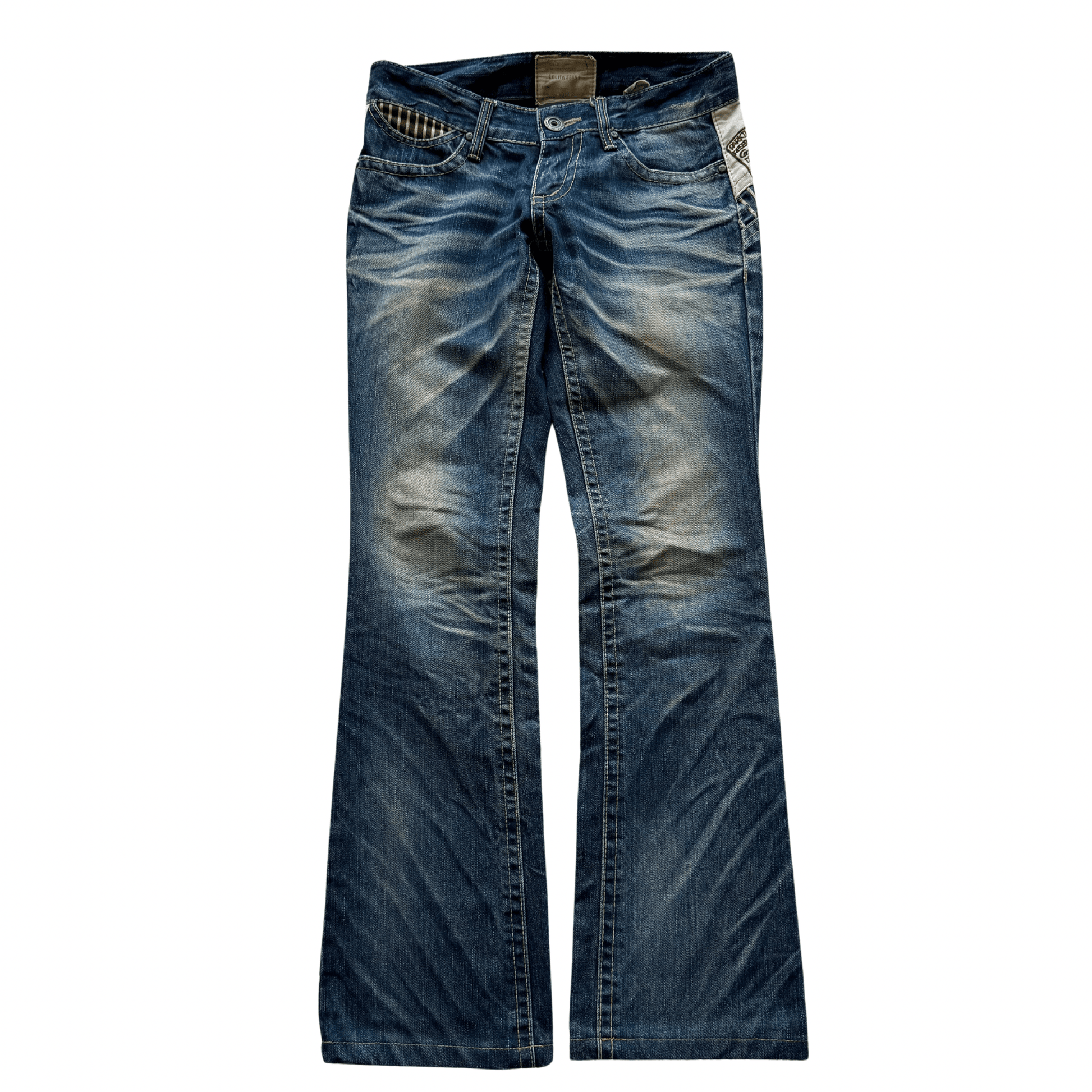 Lolita Clawmark Backprint Denim - wintexarchive