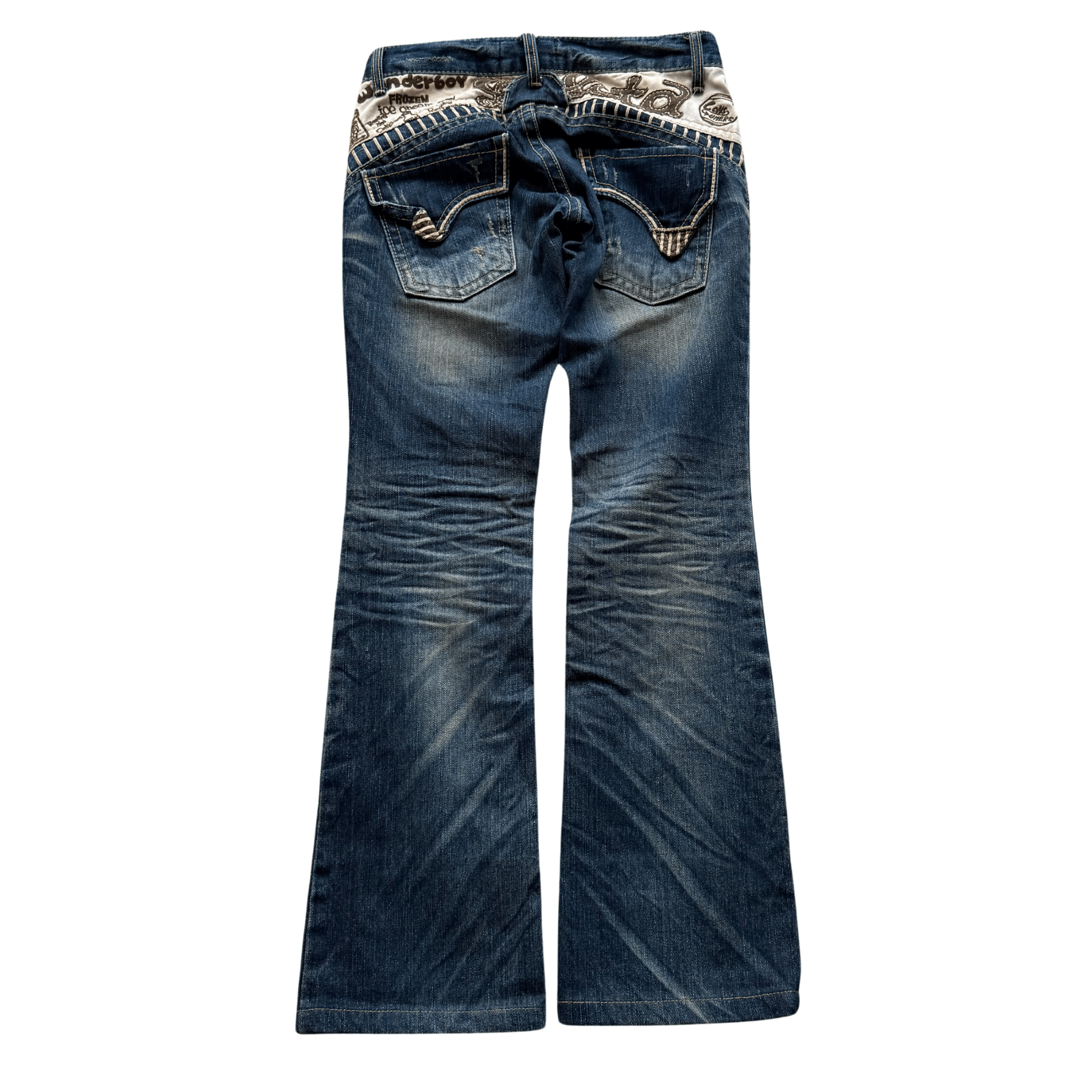 Lolita Clawmark Backprint Denim - wintexarchive