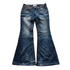 Lolita Coin Pocket Flared Denim - wintexarchive